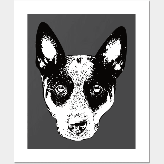 Australian Kelpie - Kelpie Christmas Gifts Wall Art by DoggyStyles